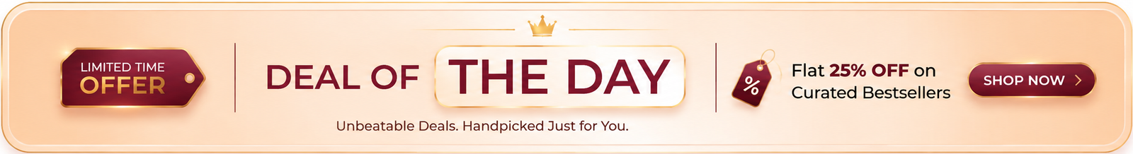 Deal of the Day Banner